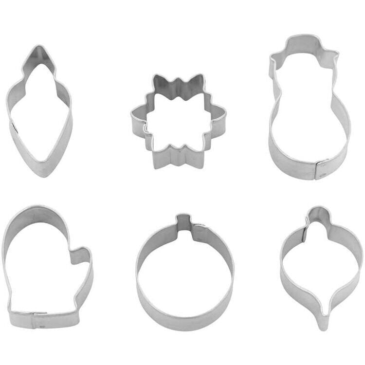 SET DE CORTADORES NAVIDEÑOS 6pz