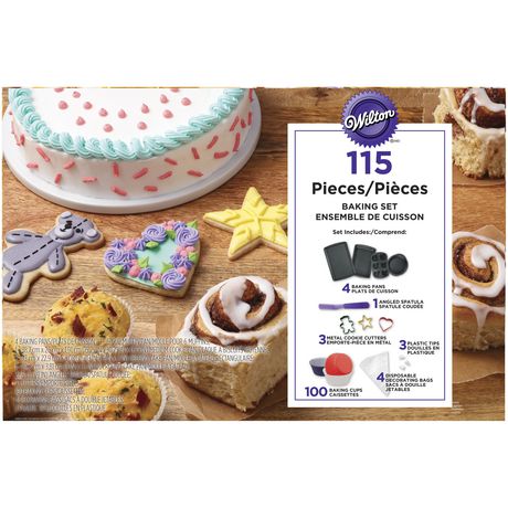 SET DE UTENCILIOS PARA HORNEAR DE WILTON 115 PIEZAS