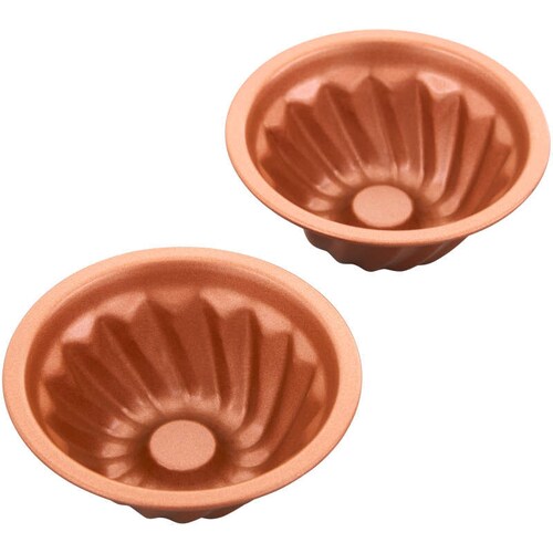 WILTON JUEGO 2 MOLDES MINI FLUTED