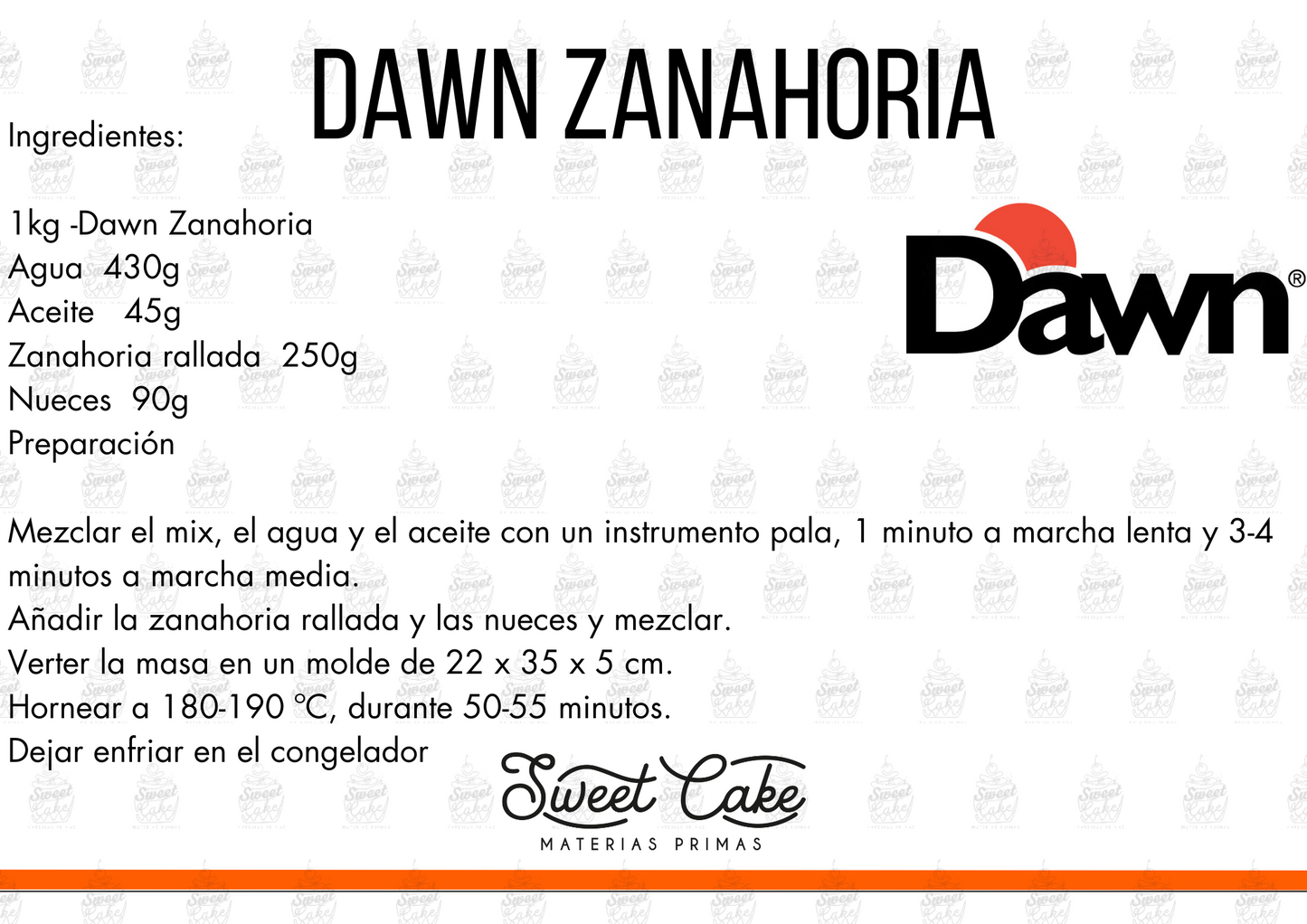 RECETA DAWN ZANAHORIA