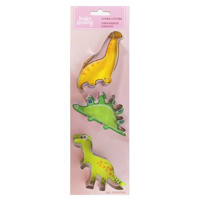 SET CORTADOR DE GALLETA DINOSAURIO
