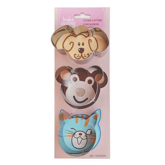 SET CORTADOR DE GALLETAS ANIMALES