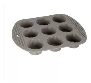 MOLDE SILICON CUPCAKE 9 CAVIDADES