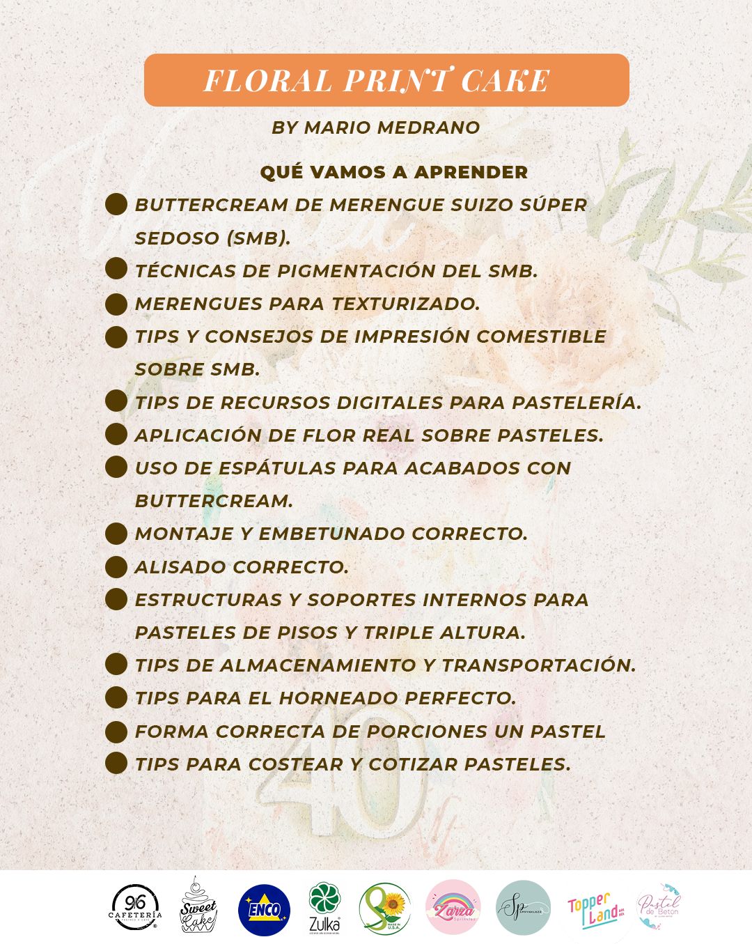 CURSO FLORAL PRINT