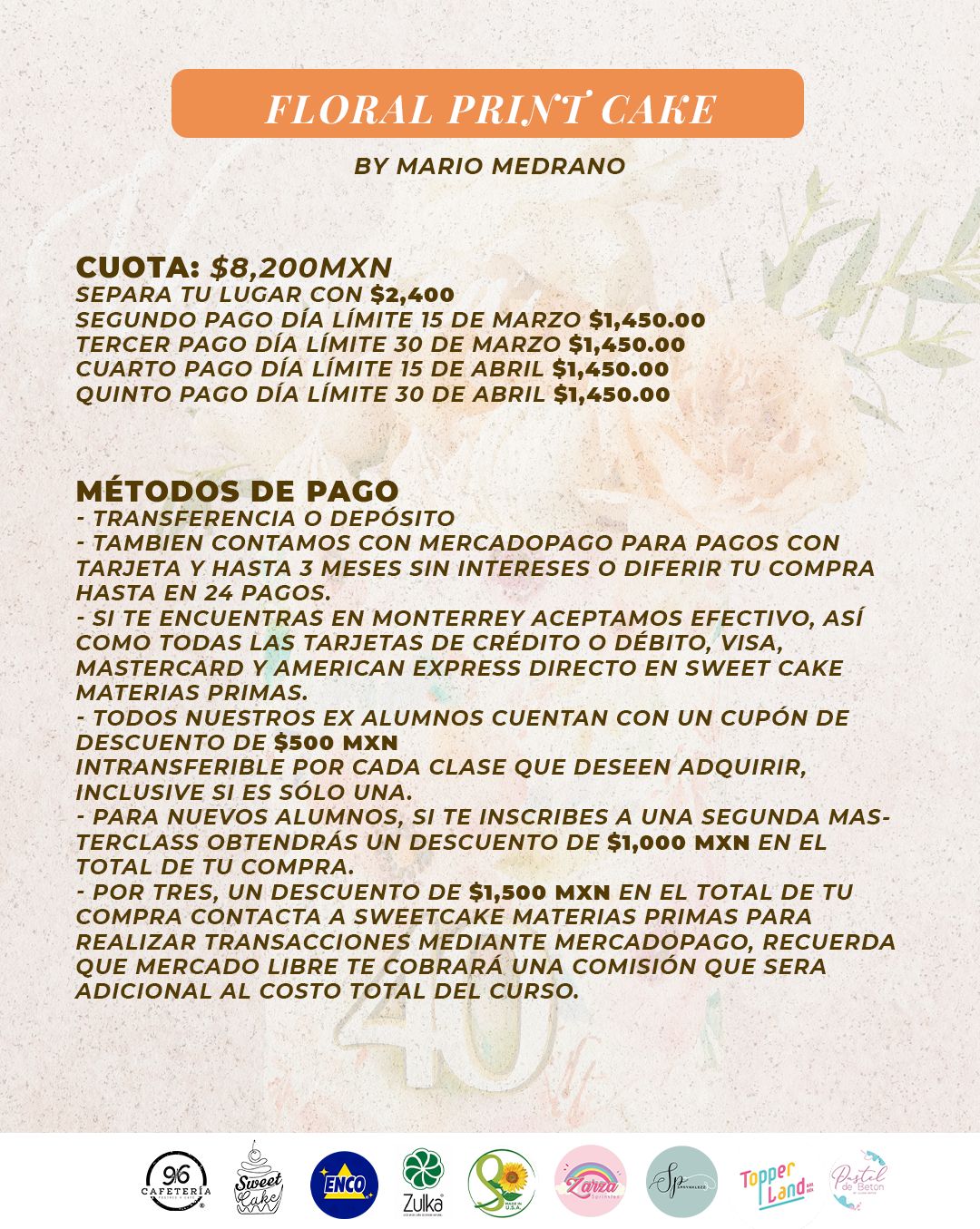 CURSO FLORAL PRINT