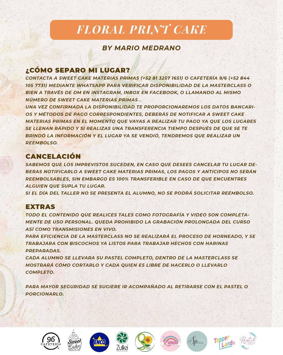 CURSO FLORAL PRINT