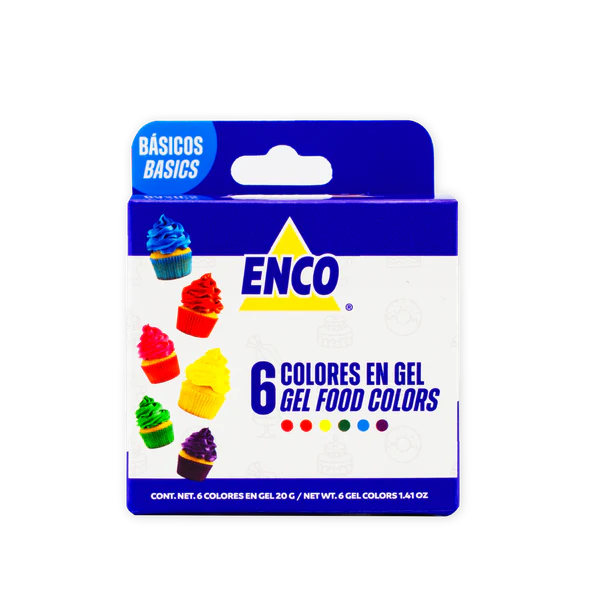 KIT 6 COLORES BASICOS (20G)