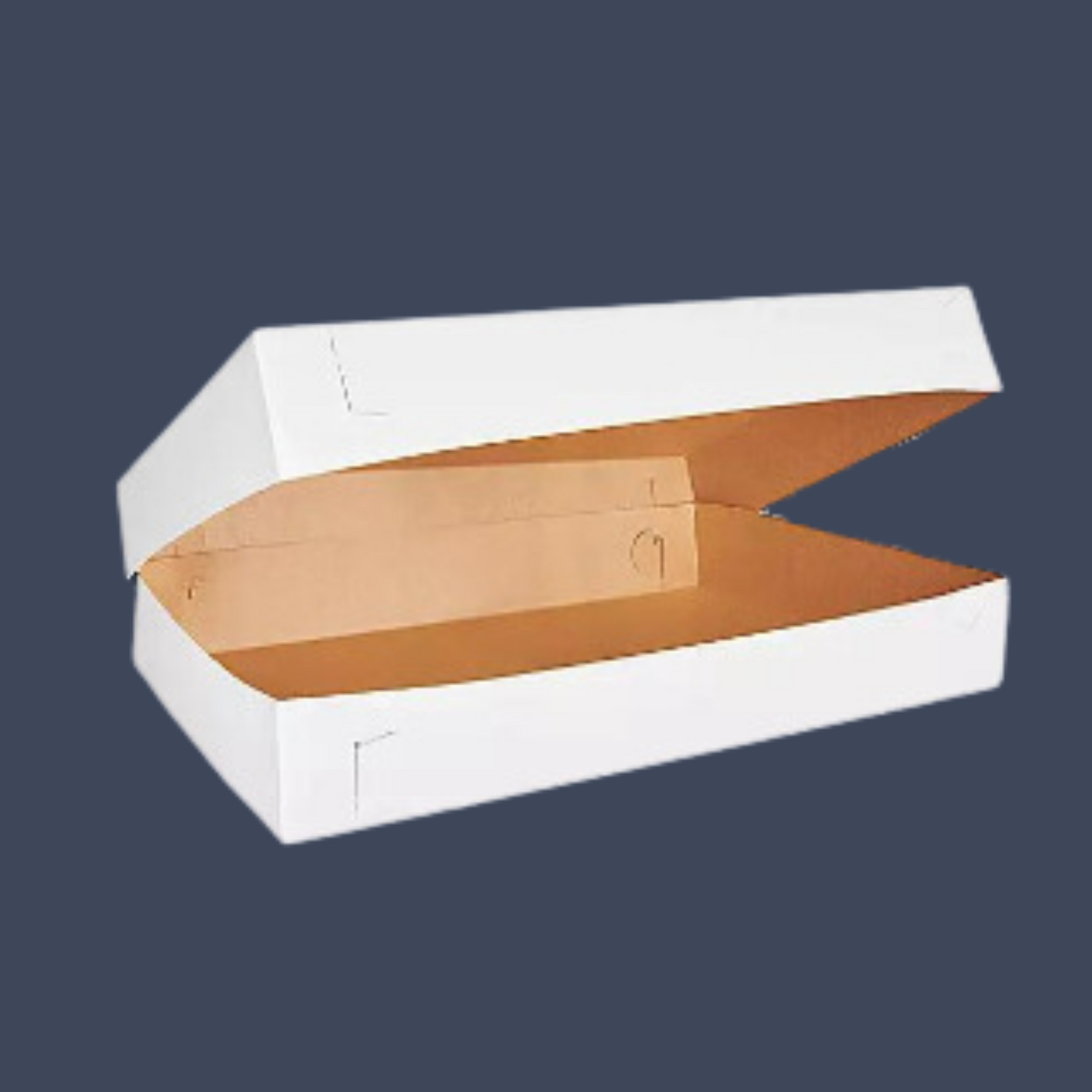 CAJA BLANCA 1/4 DE PLANCHA