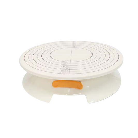 CAKE STAND BASE GIRATORIA CON FRENO